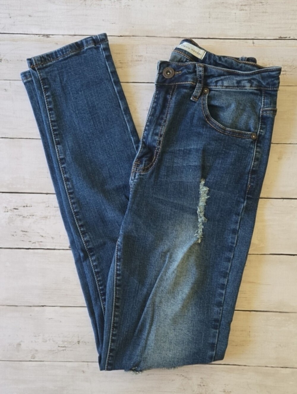 Stevie Hender Women's Distressed Skinny Jeans Size 9